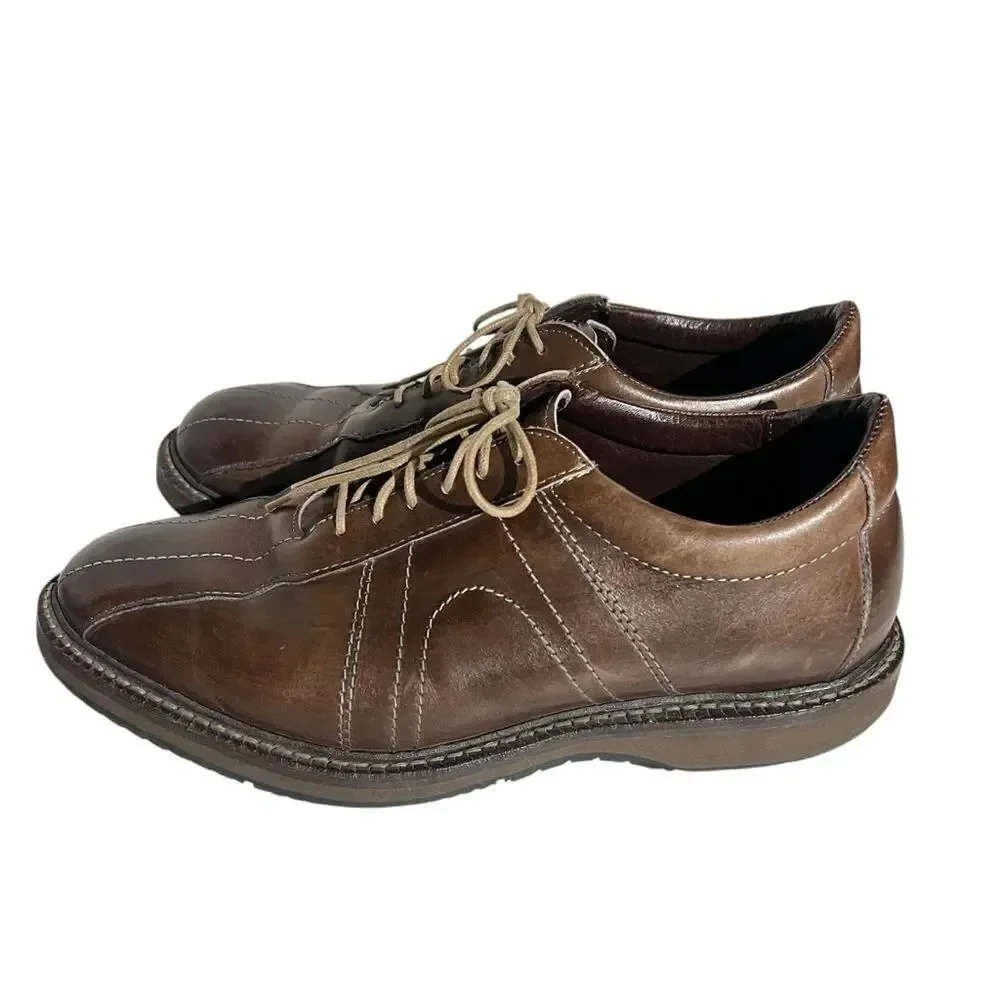 Allen Edmonds VOYAGER Oxford Men's Walking Shoes in Brown Size 8,5